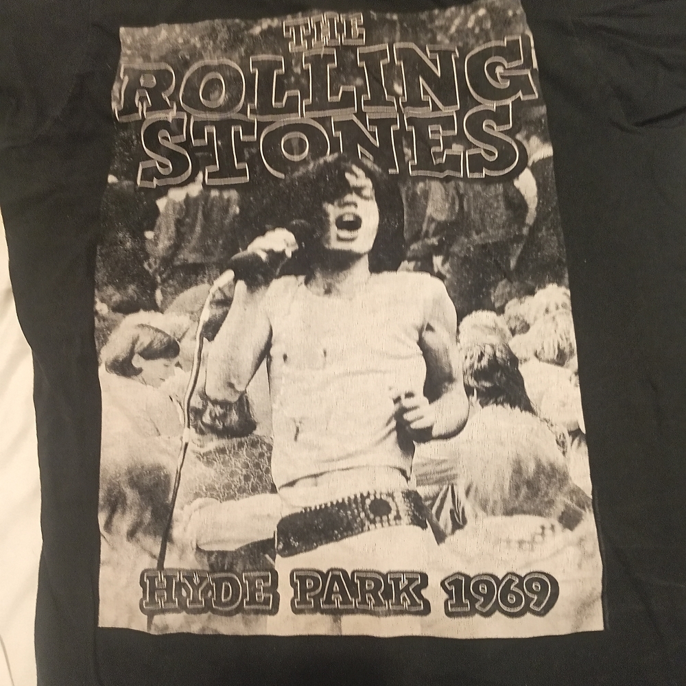Rolling Stones Hyde Park 1969 Graphic Tee